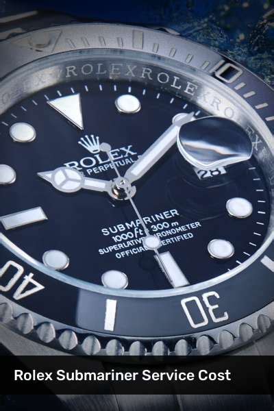 cleaning a rolex submariner|rolex submariner service cost.